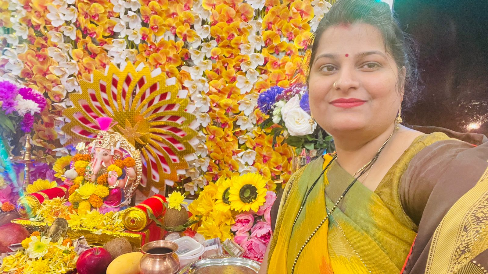 रूस की धरती पर गूंजा भारत का उत्सव: प्रिया मिश्रा ने धूमधाम से मनाया गणेशोत्सव