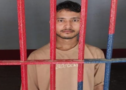 खुज्जी तिराहे पर पुलिस की दबिश, दुष्कर्म मामले का वांछित आरोपी गिरफ्तार