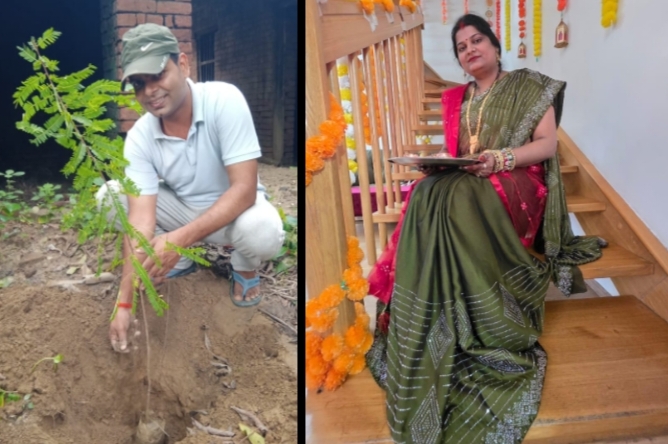 प्रकृति से जुड़कर मनाया गया प्रिया मिश्रा का जन्मदिन, बनीं प्रेरणा की मिसाल